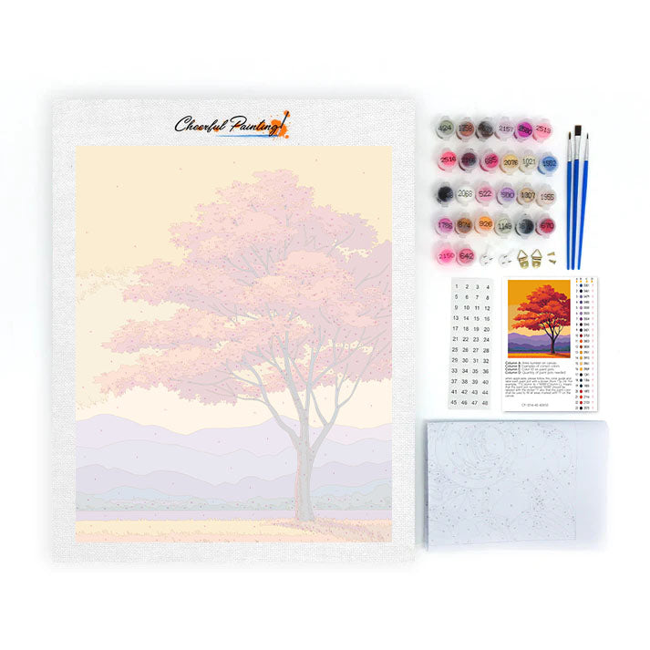 Flame of Autumn - Paint by Numbers