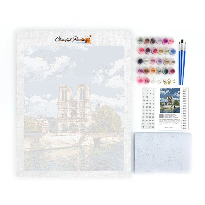 Notre-Dame Cathedral - Paint by Numbers