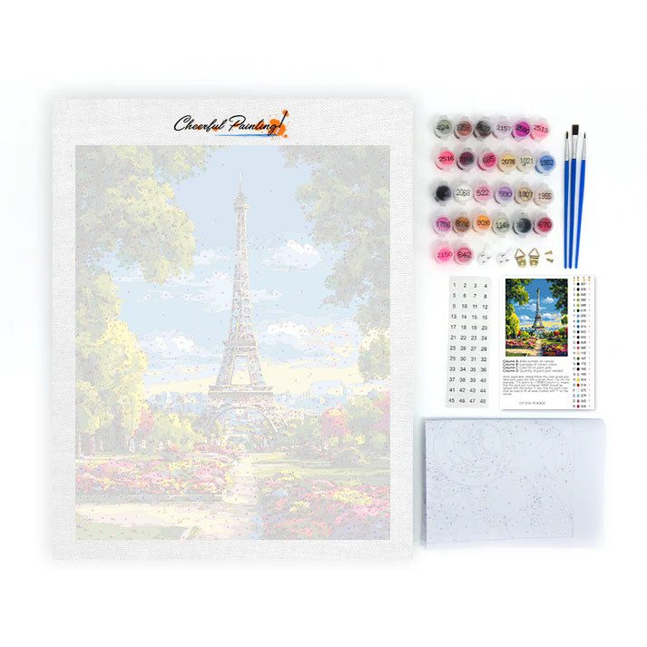 Paris - Paint by Numbers