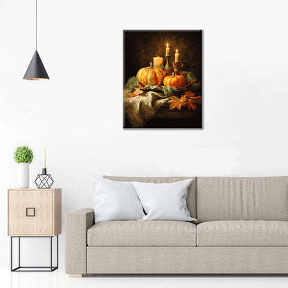 Pumpkin Dinner - Paint by Numbers