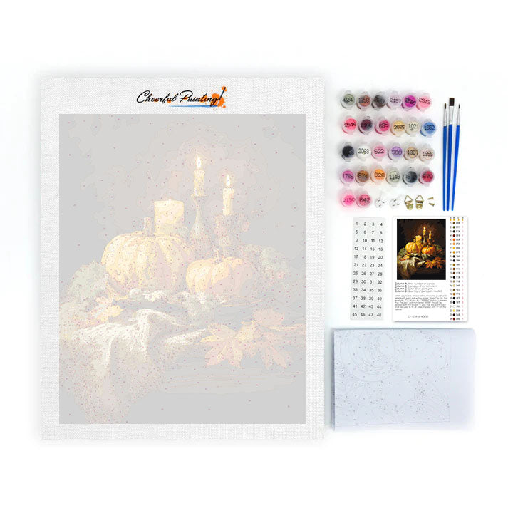 Pumpkin Dinner - Paint by Numbers