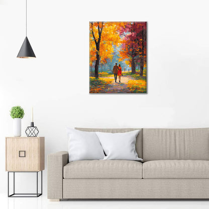 Romantic Autumn Day - Paint by Numbers