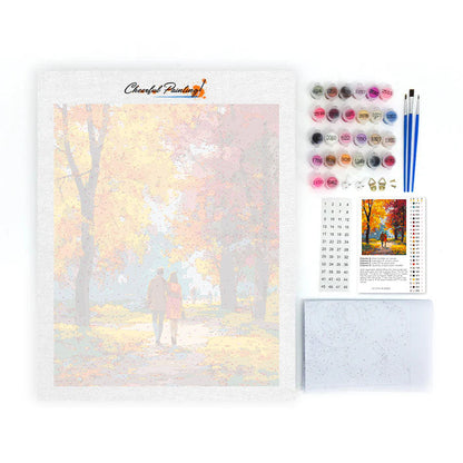 Romantic Autumn Day - Paint by Numbers