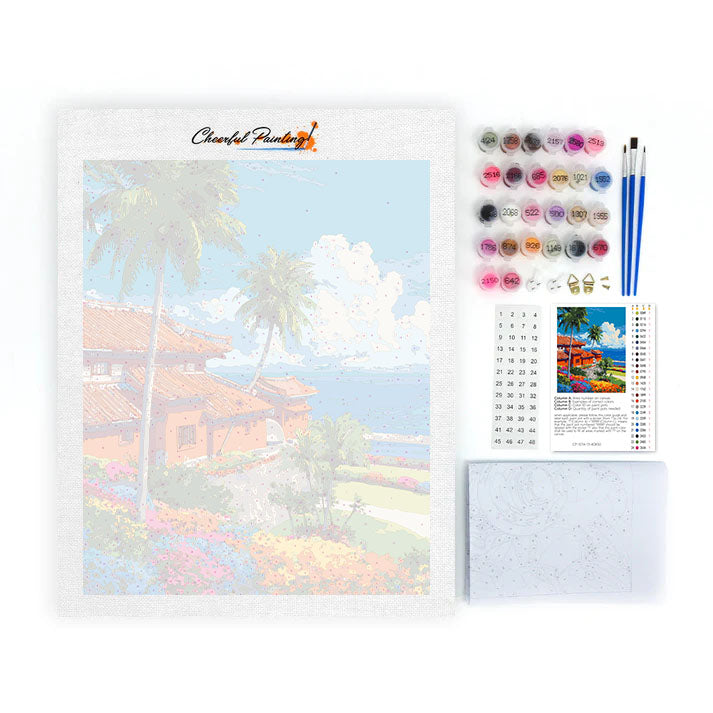 Shurijo Castle - Paint by Numbers