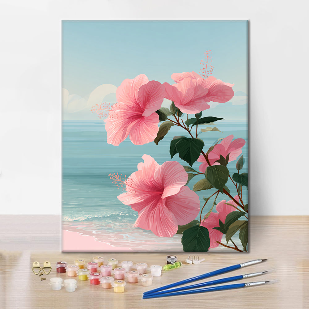 Blush Tide - Paint by Numbers