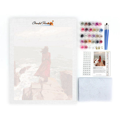 Coastal Cliff - Paint by Numbers