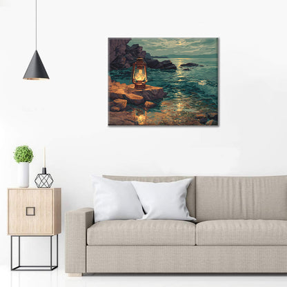 Coastal Lantern - Paint by Numbers