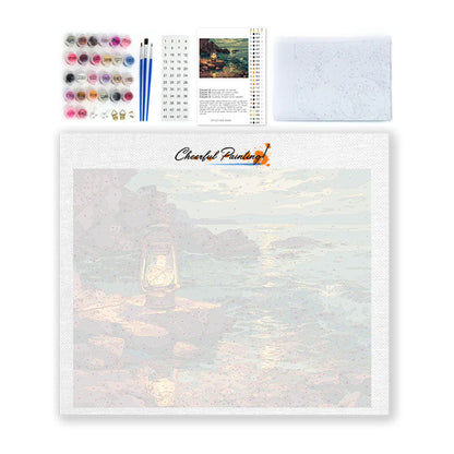 Coastal Lantern - Paint by Numbers