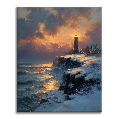 Golden Beacon - Paint by Numbers