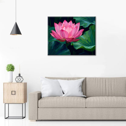 Lotus Blossom - Paint by Numbers