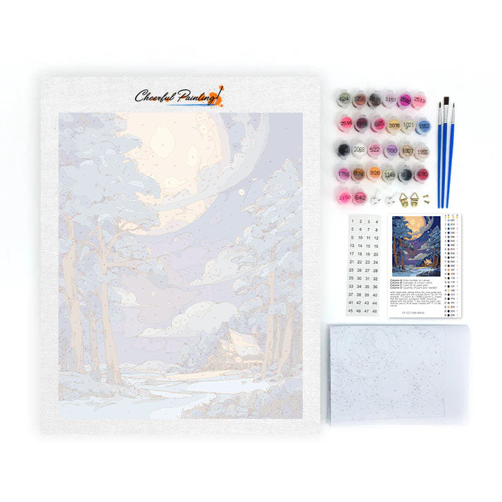 Moonlit Haven - Paint by Numbers