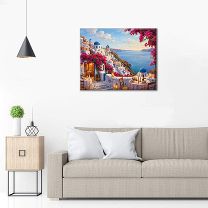 Santorini - Paint by Numbers