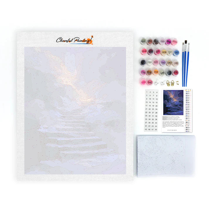 Stairway of Light - Paint by Numbers