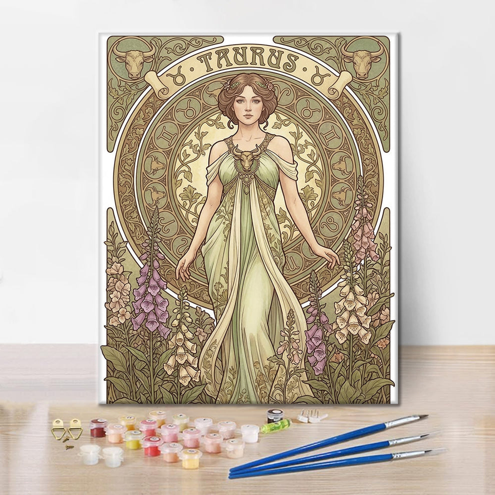 TAURUS - Paint by Numbers – Cheerful painting® (UK)