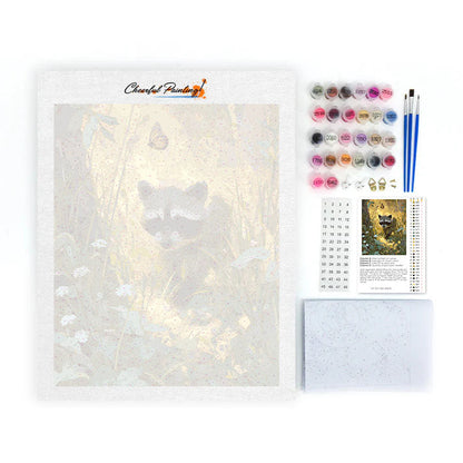 The Raccoon - Paint by Numbers