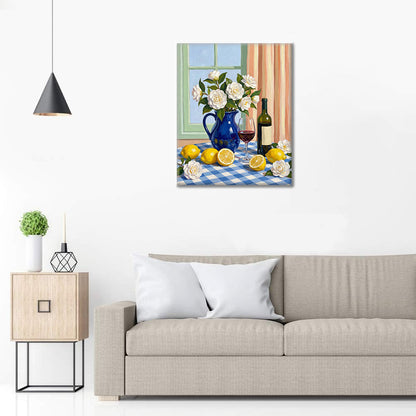 A Cozy Table - Paint by Numbers