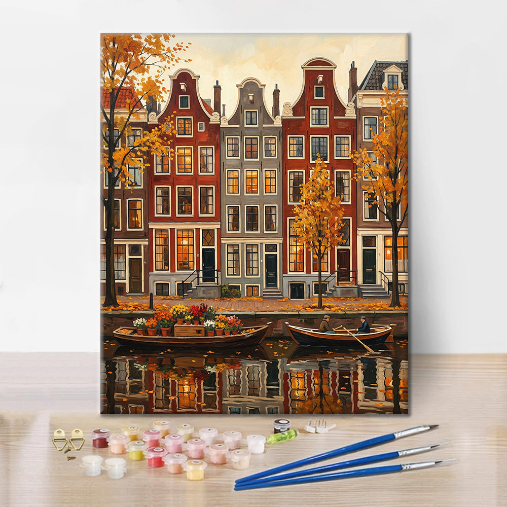Amsterdam Views - Paint by Numbers