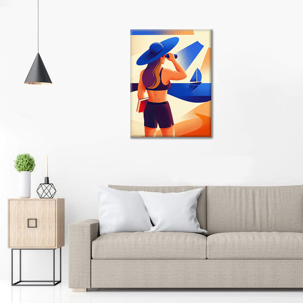 Beach Watch - Paint by Numbers