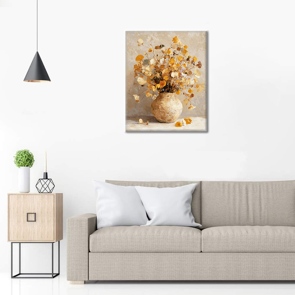 Dried Flowers - Paint by Numbers