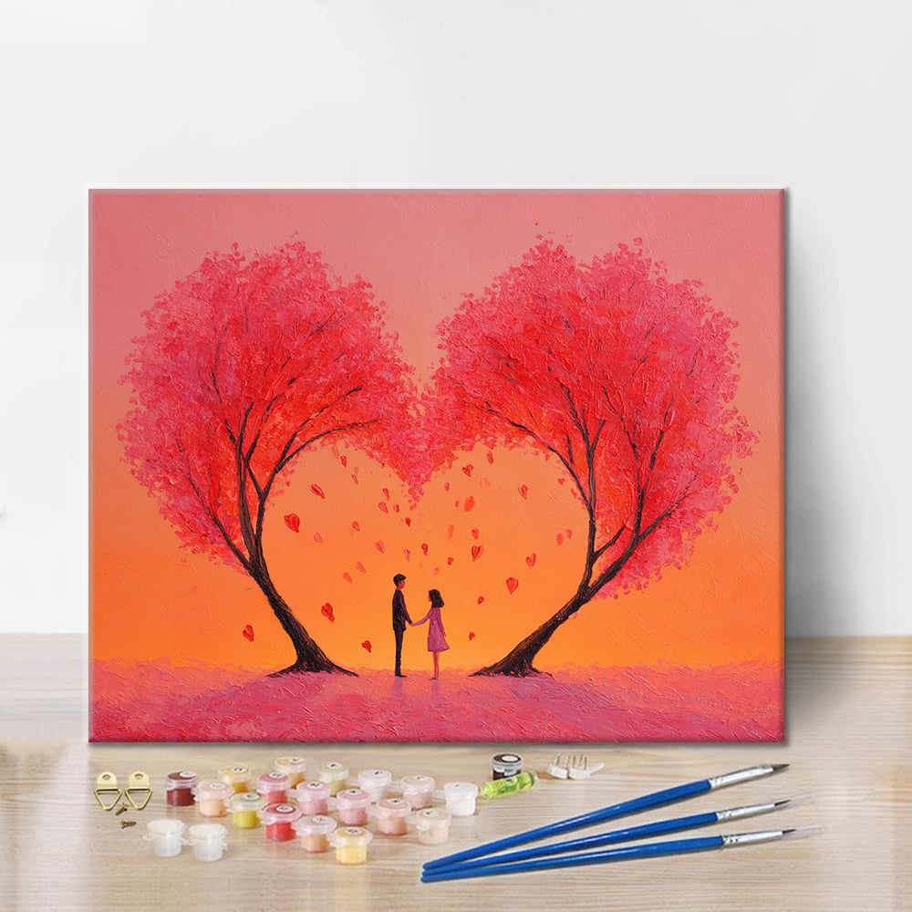 Heart'S Embrace - Paint by Numbers