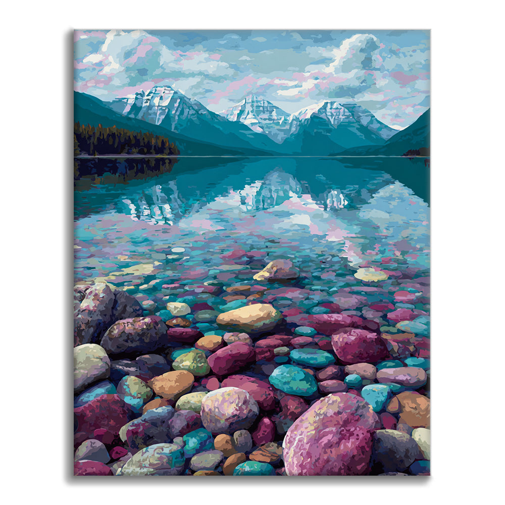 Lake Mcdonald - Paint by Numbers
