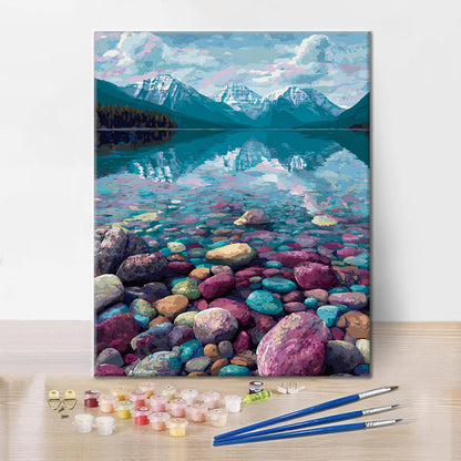 Lake Mcdonald - Paint by Numbers