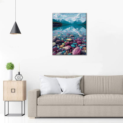 Lake Mcdonald - Paint by Numbers