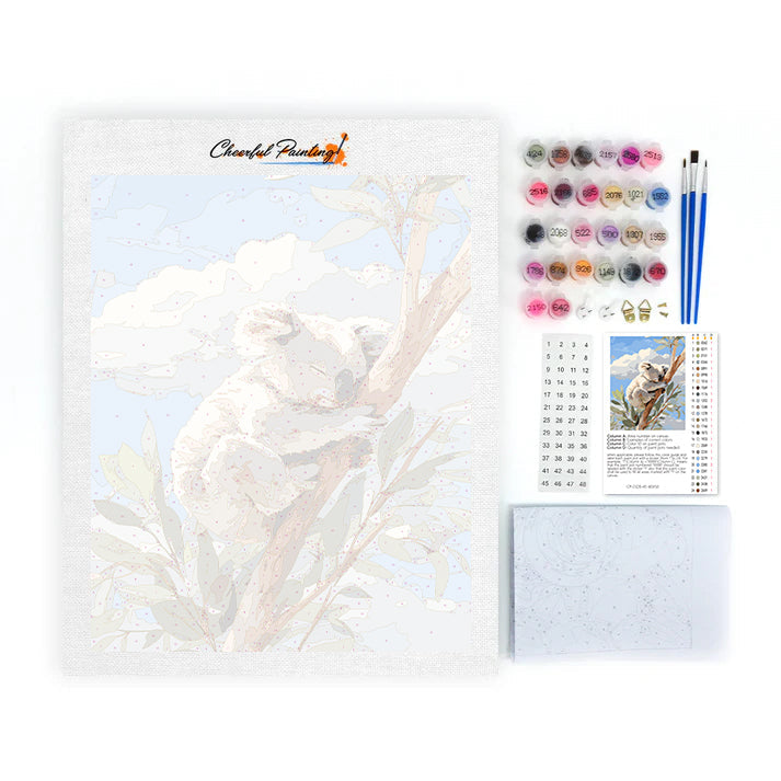 Resting  koala - Paint by Numbers