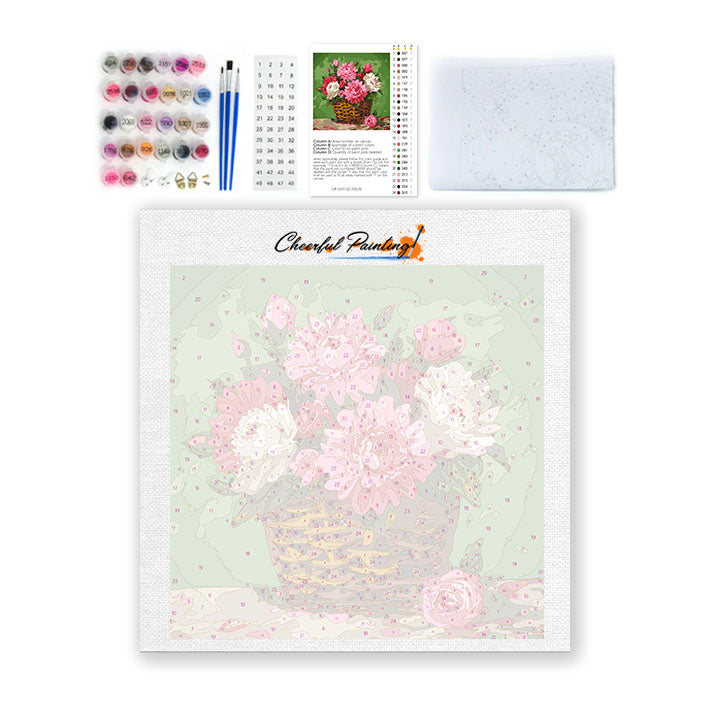 Blooming Romance - Mini Paint by numbers