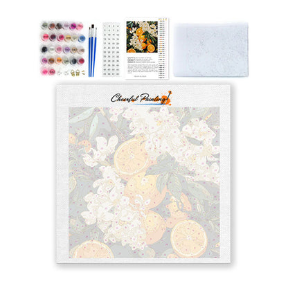 Citrus Blossom - Mini Paint by numbers