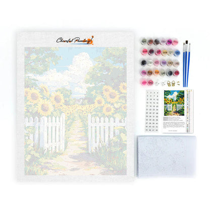 Garden Path - Paint by Numbers