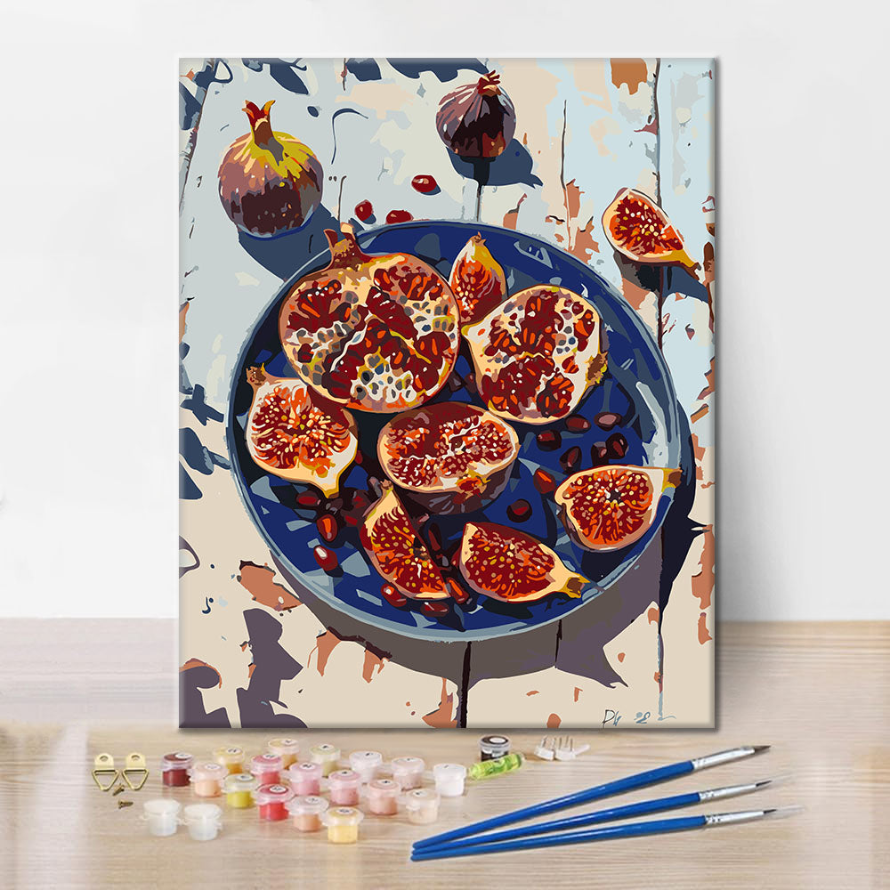 Pomegranate - Paint by Numbers