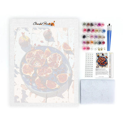 Pomegranate - Paint by Numbers