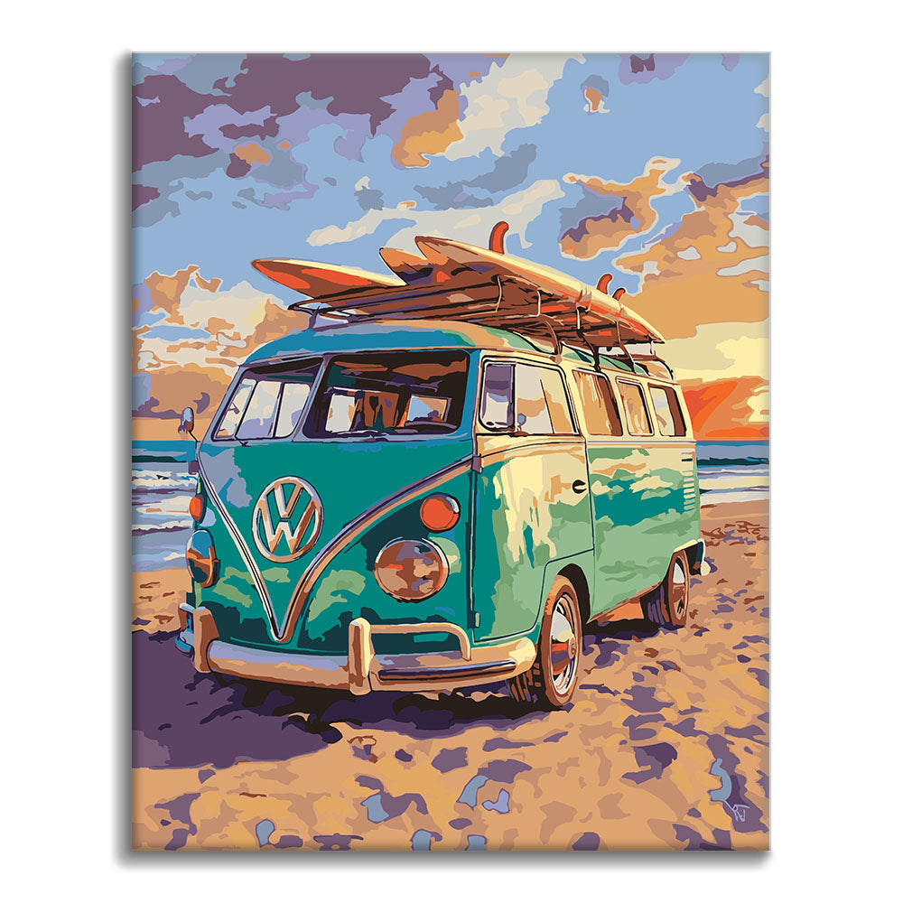station wagon - Paint by Numbers