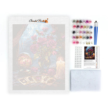 Tarot card reading - Paint by Numbers