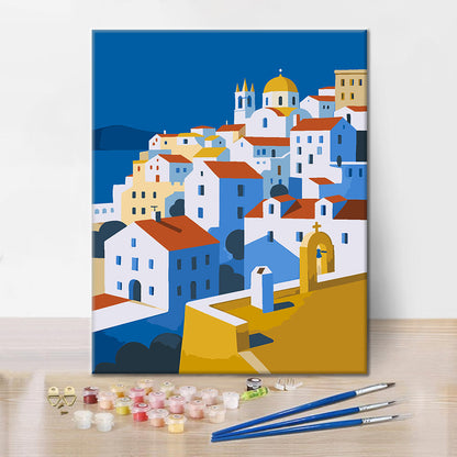 Coastal Colors - Paint by Numbers