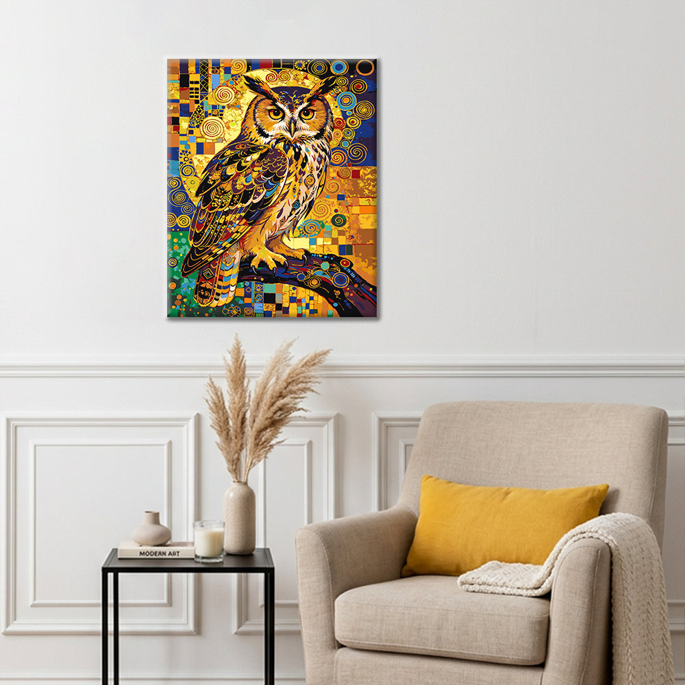 Eternal Night Owl - Paint by Numbers