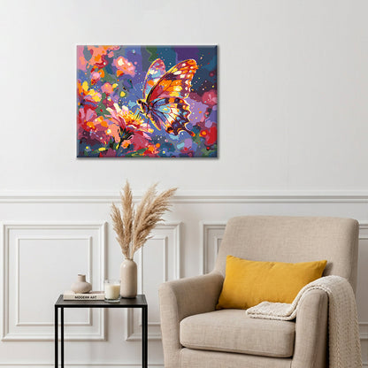 Fluttering Colors - Paint by Numbers