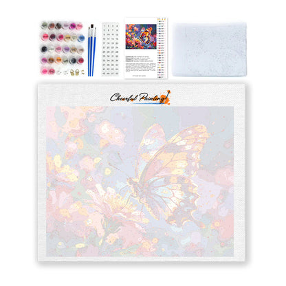 Fluttering Colors - Paint by Numbers