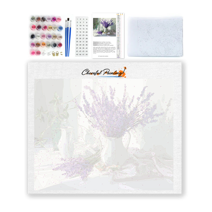Lavender Light - Paint by Numbers