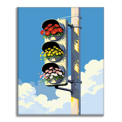 Nature’s Stoplight - Paint by Numbers