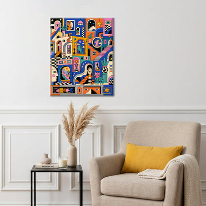 Surrealist Dreamscape - Paint by Numbers