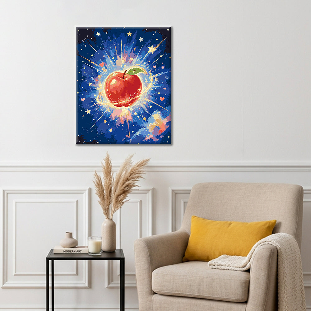 Wishing Apple - Paint by Numbers