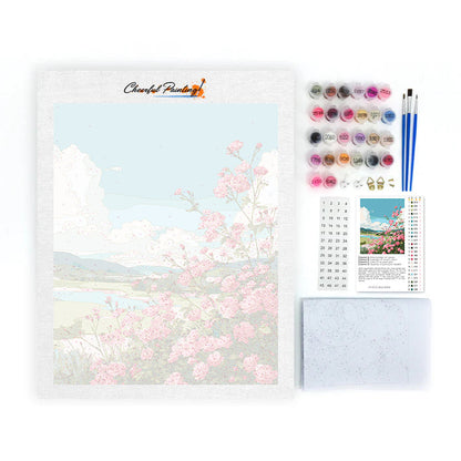Blooming Vista - Paint by Numbers