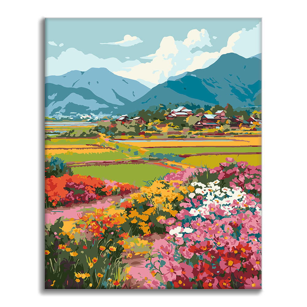 Blossom Valley - Paint by Numbers