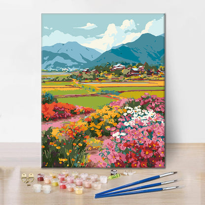 Blossom Valley - Paint by Numbers