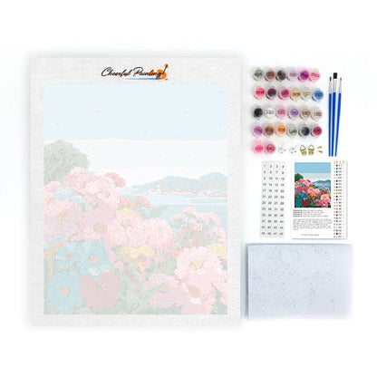 Coastal Blooms - Paint by Numbers