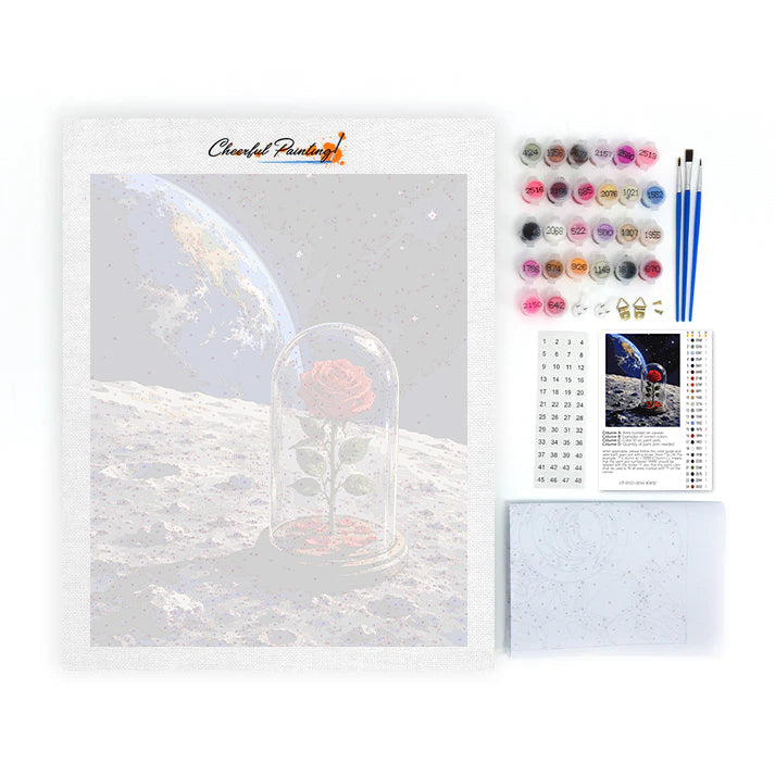 Cosmic Rose - Paint by Numbers