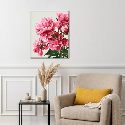 Exquisite Peonies - Paint by Numbers