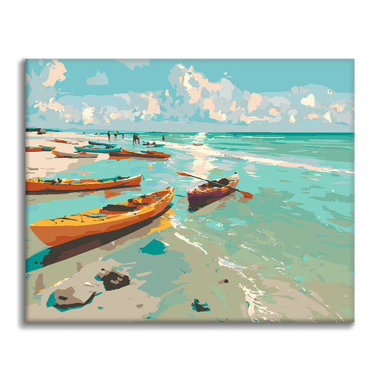 Kayak Serenity - Paint by Numbers